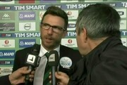 Di Francesco: 'Peccato per il gol annullato'