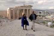 Obama all'Acropoli