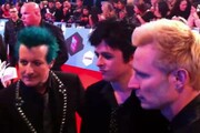 Green Day sul red carpet degli Mtv EMAs