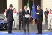 Auto: Renzi, nuova Giulia messaggio ripartenza Italian Style