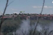 Ancora emergenza incendi nel Lazio