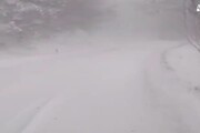 Maltempo: neve nel circondario a Firenze