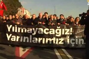 Marcia per la pace a Istanbul