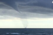 Trombe d'aria al largo di Ostia