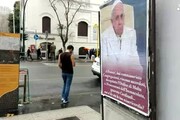 A Roma manifesti contro Papa Francesco
