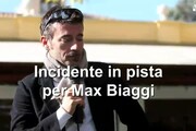 Incidente in pista per Max Biaggi