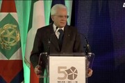 Mattarella, reazione Paese a calamita' e' misura coesione