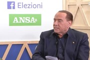 Berlusconi: giovedi' manifestazione del centrodestra unito a Roma