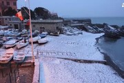 Il vento salva la Liguria dalla grande nevicata