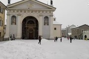 Maltempo: neve in Valle d'Aosta