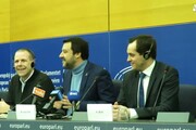 Salvini in conferenza stampa litiga coi giornalisti
