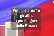 Putin 'eterno' e gli altri, i piu' longevi della Russia