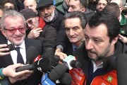 Salvini: 'Berlusconi mi accetta come premier? Chiedetelo a lui'