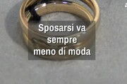 Matrimoni in calo in Italia