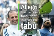 Allegri bianco (e) nero: tanti trionfi ma Champions tabu'