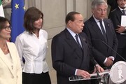Consultazioni, Berlusconi: 'Ridare la parola agli italiani'