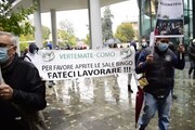 Dpcm, tensioni alla manifestazione dei ristoratori a Milano