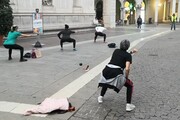 A Padova protesta 'aerobica' delle lavoratrici delle palestre