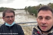Maltempo, ponte sul Sesia crolla poche ore dopo la riapertura