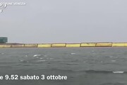 Mose salva Venezia da acqua alta, San Marco asciutta