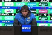 Sassuolo-Inter, Conte: 'Qui niente e' facile, qualcuno butta negativita' nell'ambiente'