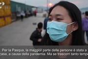 Coronavirus, Hong Kong: in migliaia si ritrovano a 'Instagram Pier' sul mare