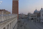 Coronavirus, il lockdown di Venezia ripreso dal drone