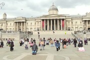 Morte Floyd, Trafalgar Square in ginocchio nel ricordo