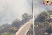 Fiamme in Sardegna: vasto incendio ad Orgosolo
