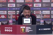 Napoli, Gattuso: 'Abbiamo dominato, ma recriminare non serve'