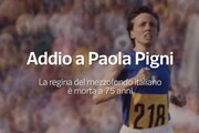 Atletica, addio a Paola Pigni