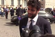 Berrettini al Quirinale: 'Una domenica importante, e' mancata solo la mia vittoria'