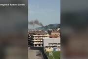 Incendi a Pescara: brucia la pineta dannunziana