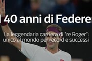 I 40 anni di Federer