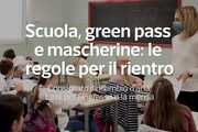 Rientro a scuola, le regole dal green pass alle mascherine