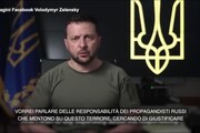 Ucraina, Zelensky diffonde le immagini dell'attacco al centro commerciale di Kremenchuck