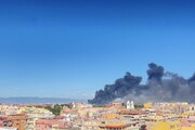 Incendio a Roma, fiamme in vari autodemolitori