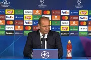 Champions League, Allegri: 'Siamo arrabbiati, abbiamo lasciato un'occasione'