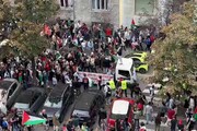 Manifestazione a favore Palestina a Milano