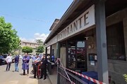 Frana investe un ristorante nel Viterbese, un morto