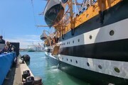 La nave Amerigo Vespucci salpa da Genova per il giro del mondo