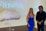 Calvino e le Nuvole nell'installazione di NuvolaProject