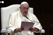 Il Papa all'Europa: 'Mancano rotte coraggiose di pace'