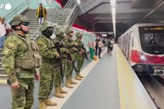 Ecuador, le forze di sicurezza pattugliano la metropolitana nella capitale