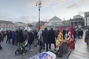 Autonomia, a Napoli manifestazione in Piazza Plebiscito