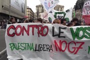 Napoli, circa 500 persone per corteo anti G7