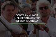 Conte annuncia il licenziamento di Grillo