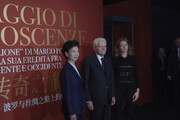 Il presidente Mattarella visita la mostra su Marco Polo a Pechino