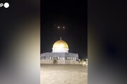 Gerusalemme, i missili iraniani sorvolano la Cupola della Roccia