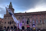 Parata Champions, fiume di tifosi in strada a Bologna